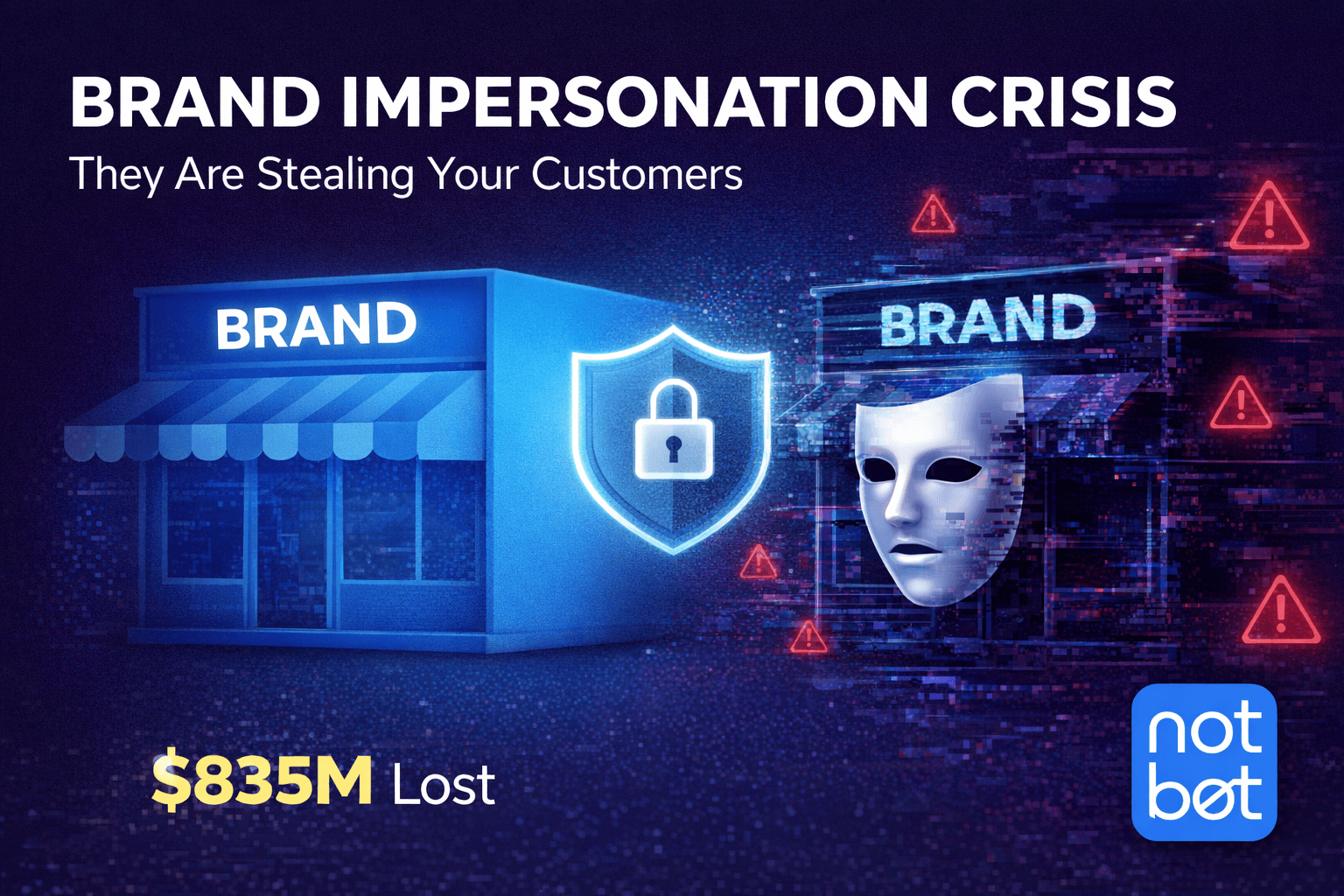 The Brand Impersonation Crisis: They're Not Just Stealing Your Identity—They're Stealing Your Customers